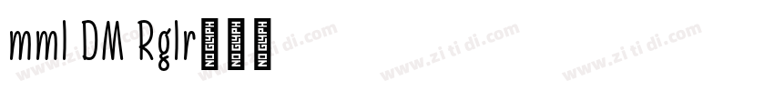 Emmali DEMO Regular字体转换 Emmali DEMO Regular字体转换